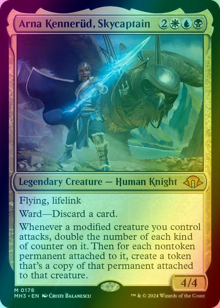 Arna Kennerüd, Skycaptain [178] [Modern Horizons 3] [Foil]
