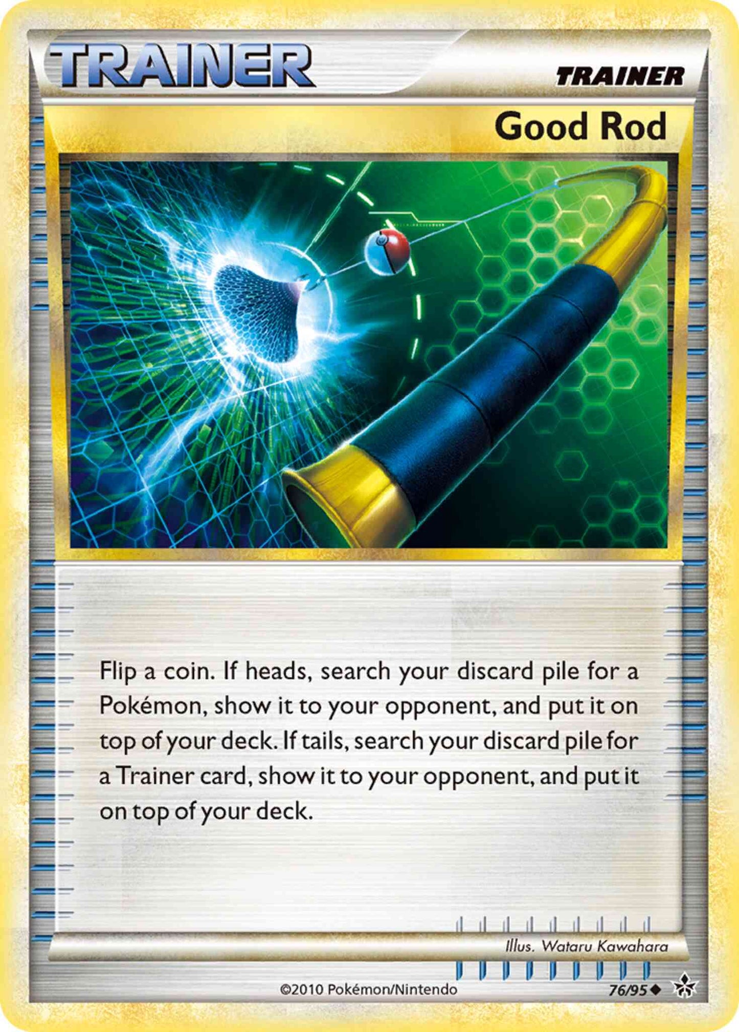 Good Rod - 76/95 - Uncommon [hgss2-76] [Non-Holo]