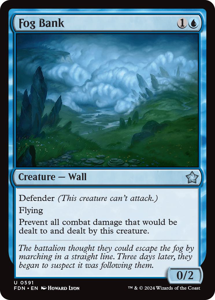 Fog Bank [591] [Foundations] [Non-Foil]