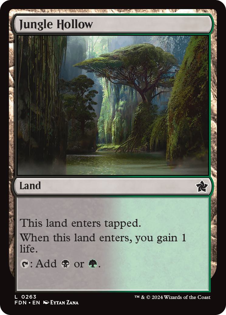 Jungle Hollow [263] [Foundations] [Non-Foil]