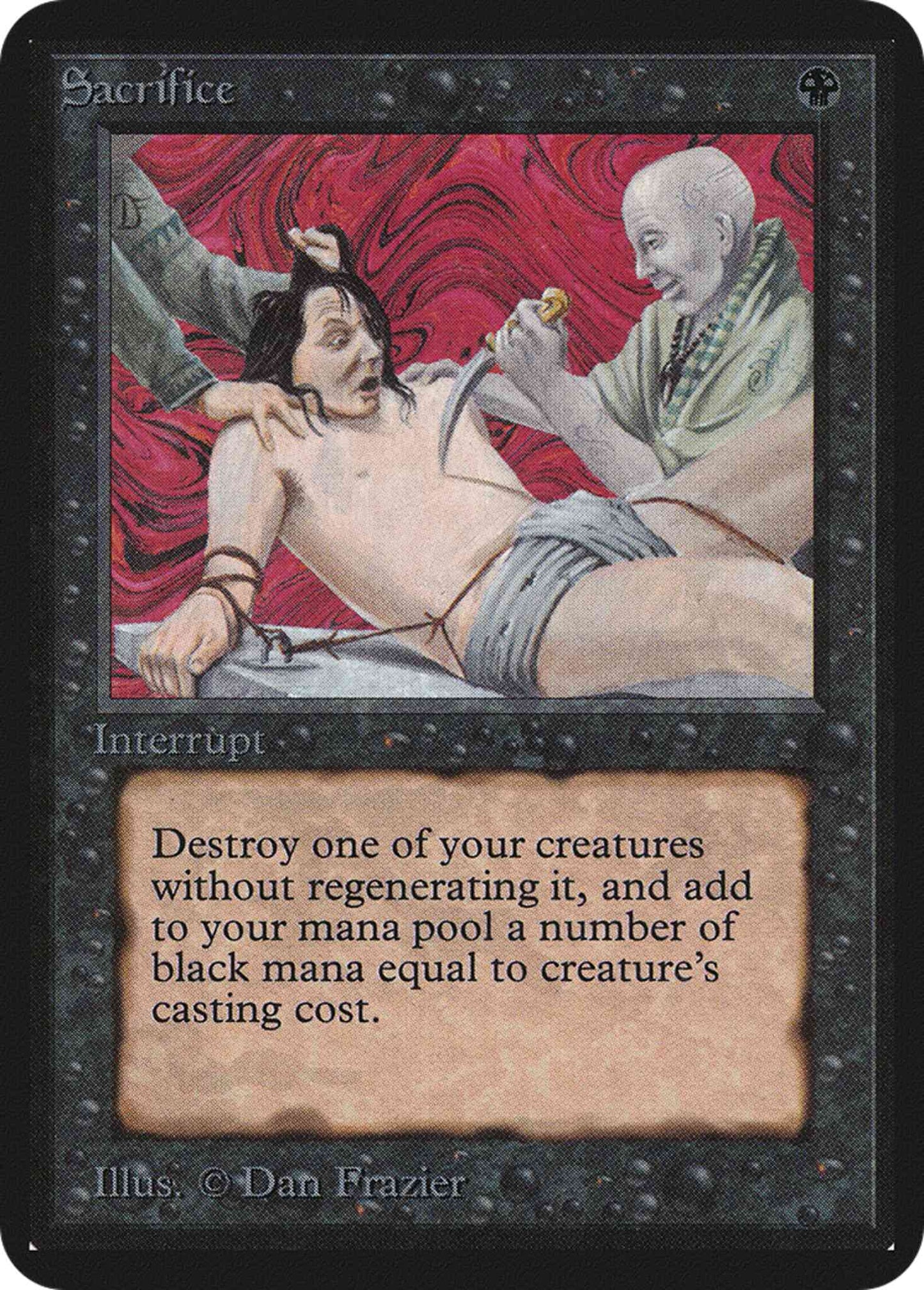 Sacrifice [124] [Limited Edition Alpha] [Non-Foil]