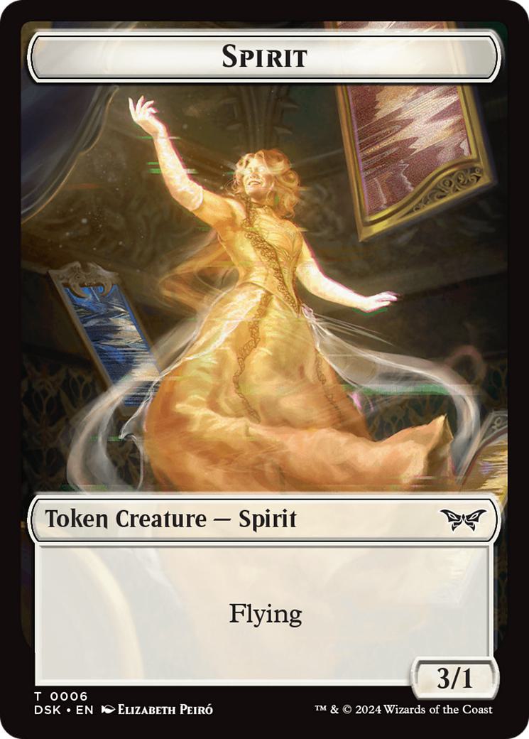 Spirit Token [06] [Duskmourn: House of Horror: Tokens] [Non-Foil]