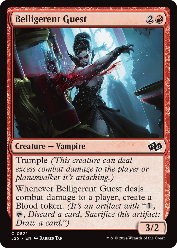 Belligerent Guest [521] [Foundations: Jumpstart] [Non-Foil]