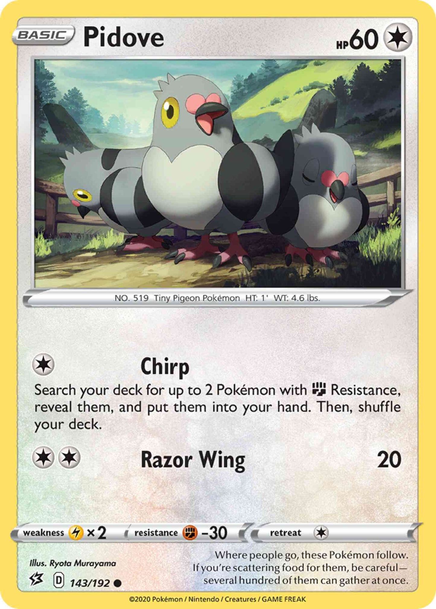 Pidove - 143/192 - Common [swsh2-143] [Non-Holo]