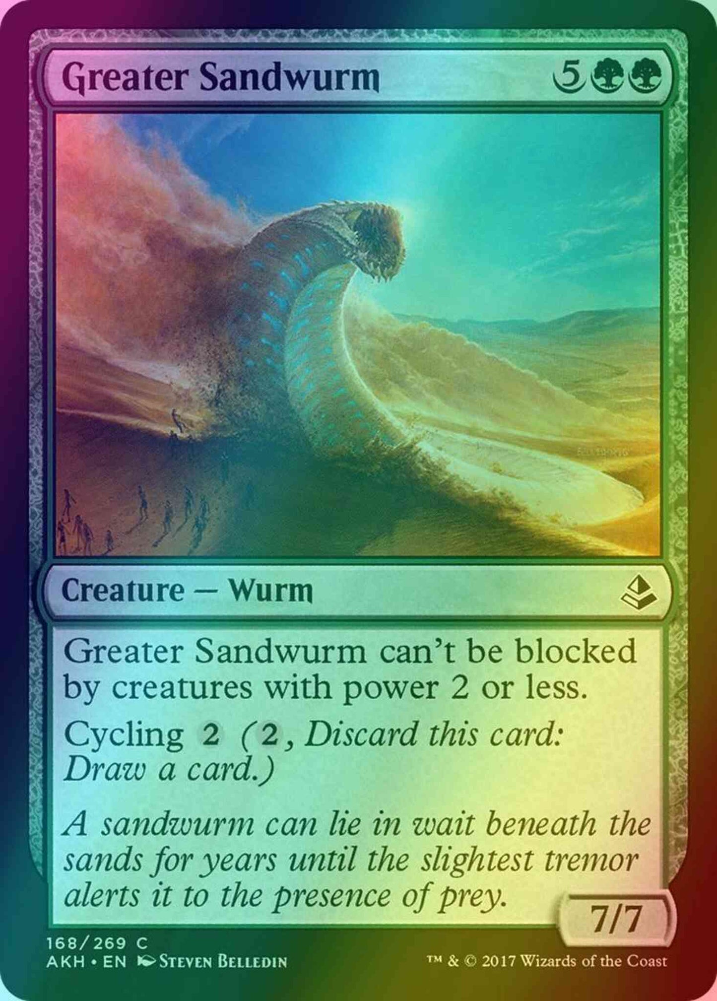 Greater Sandwurm [168] [Amonkhet] [Foil]