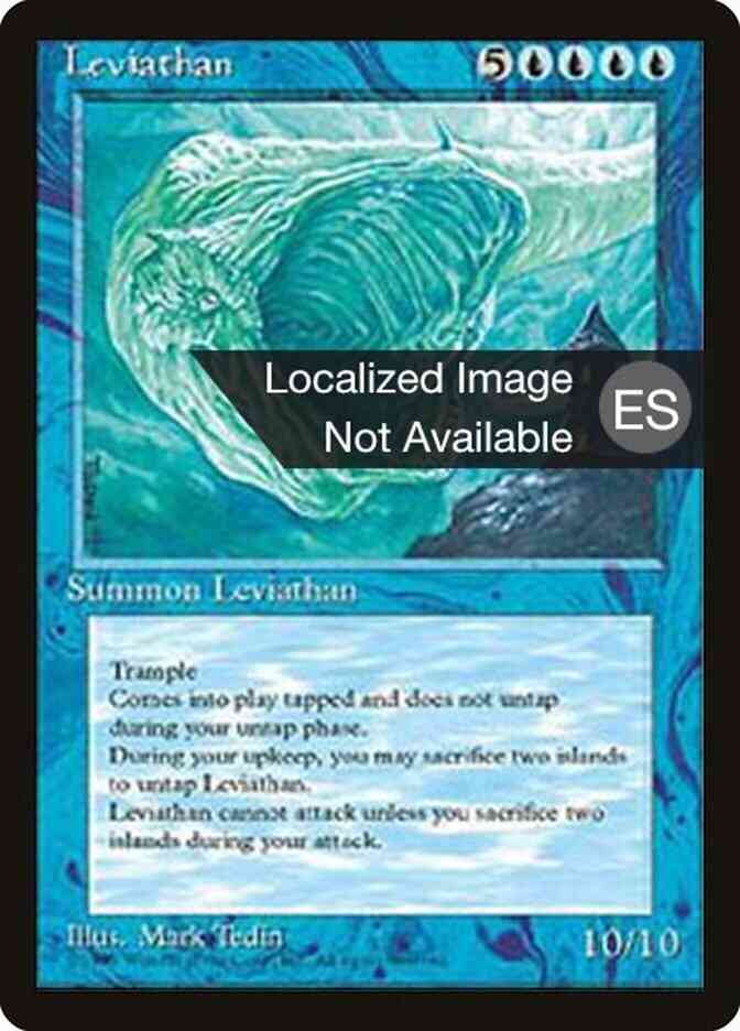 Leviathan - Japanese [80] [Fourth Edition Black Border: Japanese] [Non-Foil]