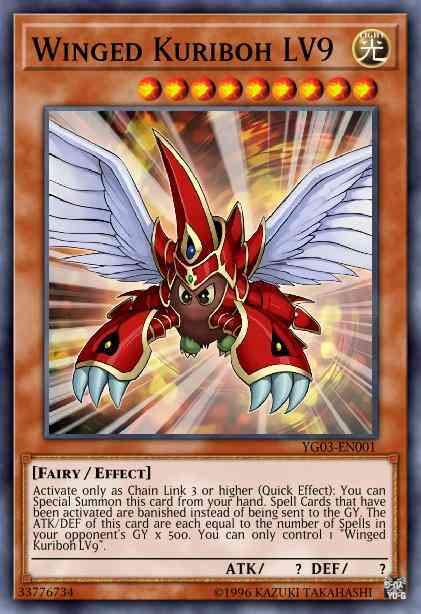 Winged Kuriboh LV9 - AC19-EN005 - Super Rare - 1st Edition