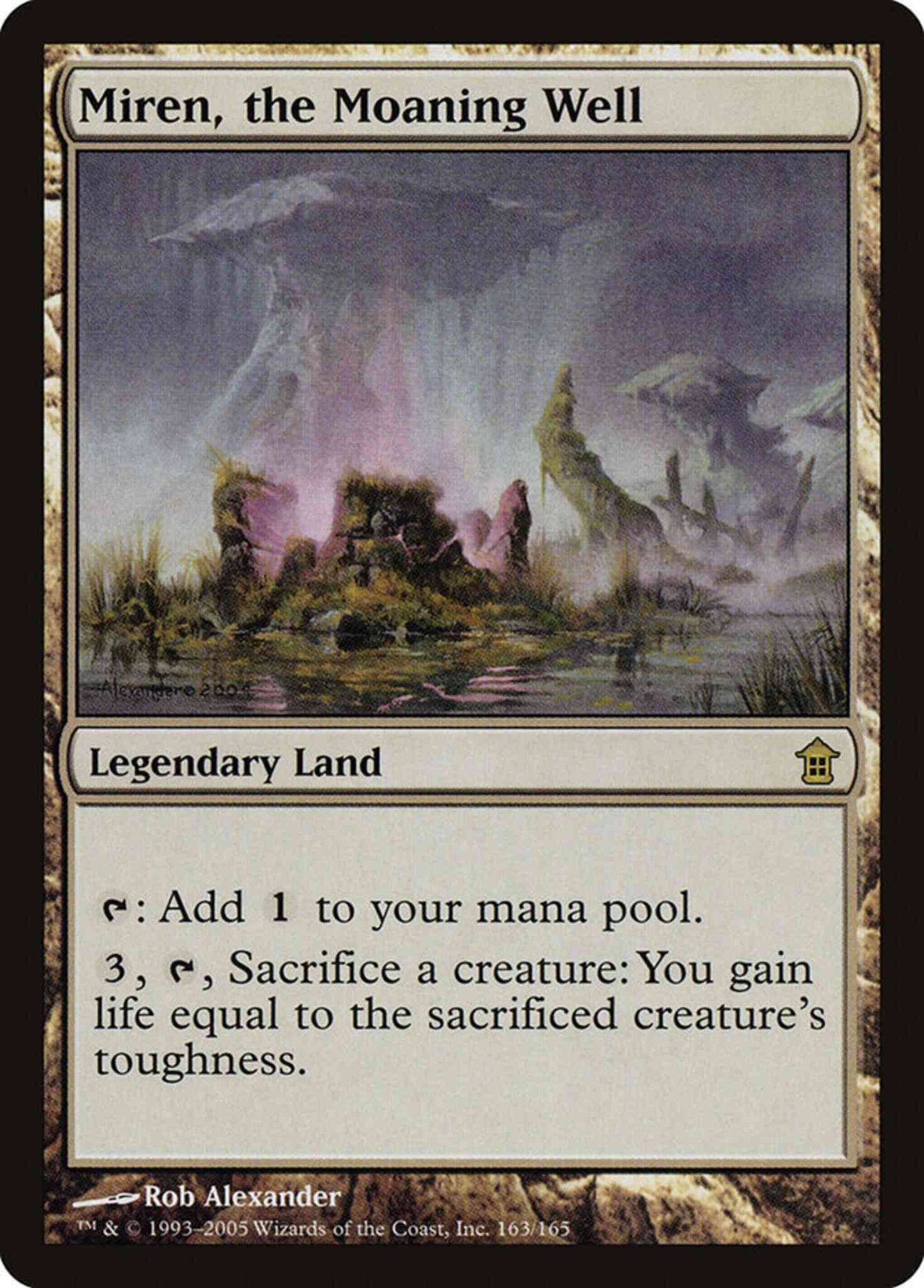Miren, the Moaning Well [163] [Saviors of Kamigawa] [Non-Foil]