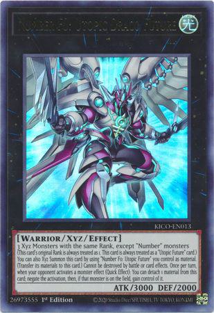 Number F0: Utopic Draco Future - KICO-EN013 - Ultra Rare - 1st Edition