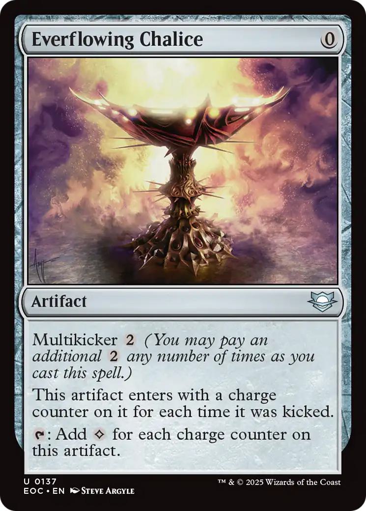 Everflowing Chalice [137] [Edge of Eternities: Commander] [Non-Foil]