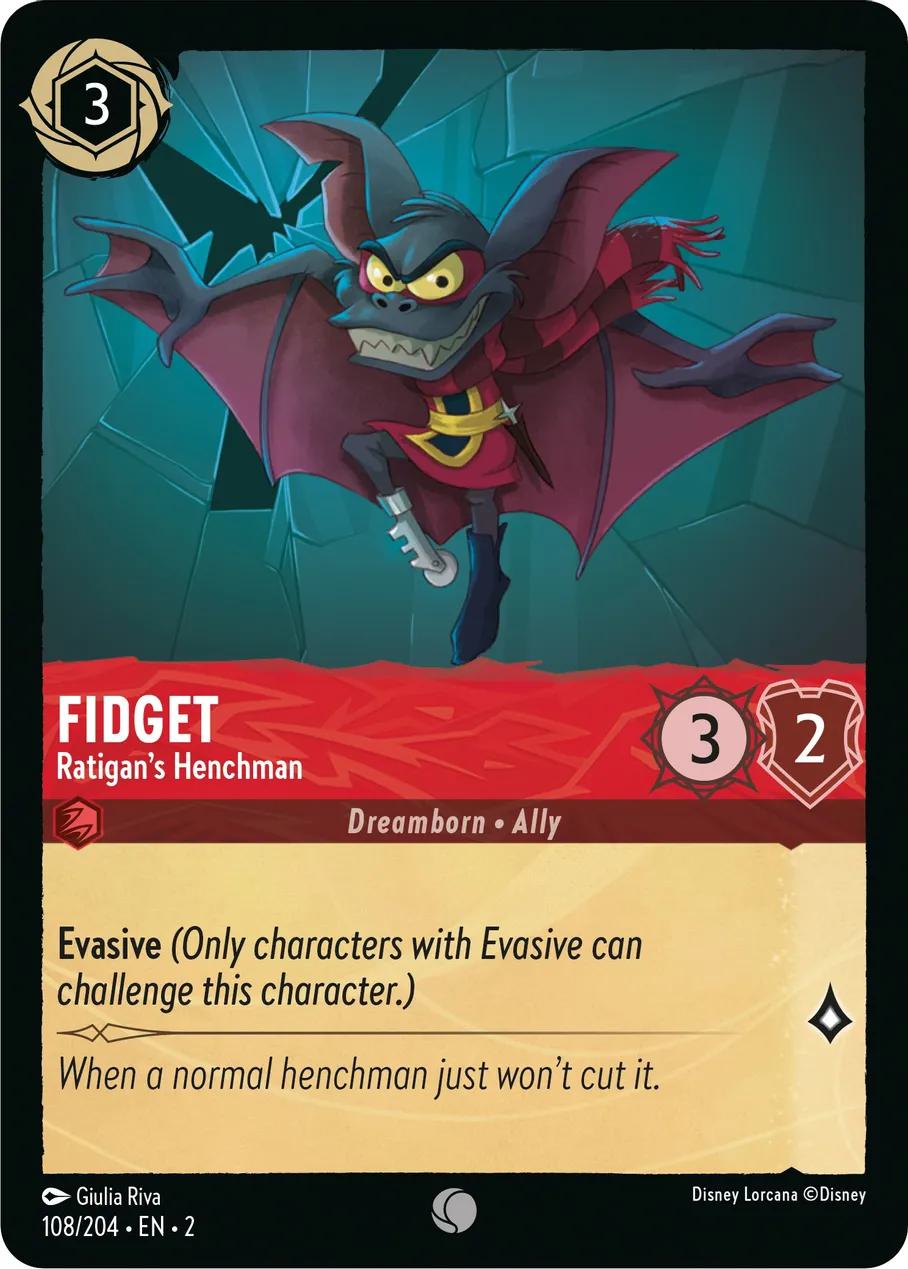 Fidget - Ratigan's Henchman - 108/204 [Rise Of The Floodborn] [Cold Foil]