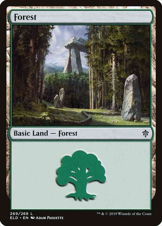 Forest [269] [Throne of Eldraine] [Non-Foil]