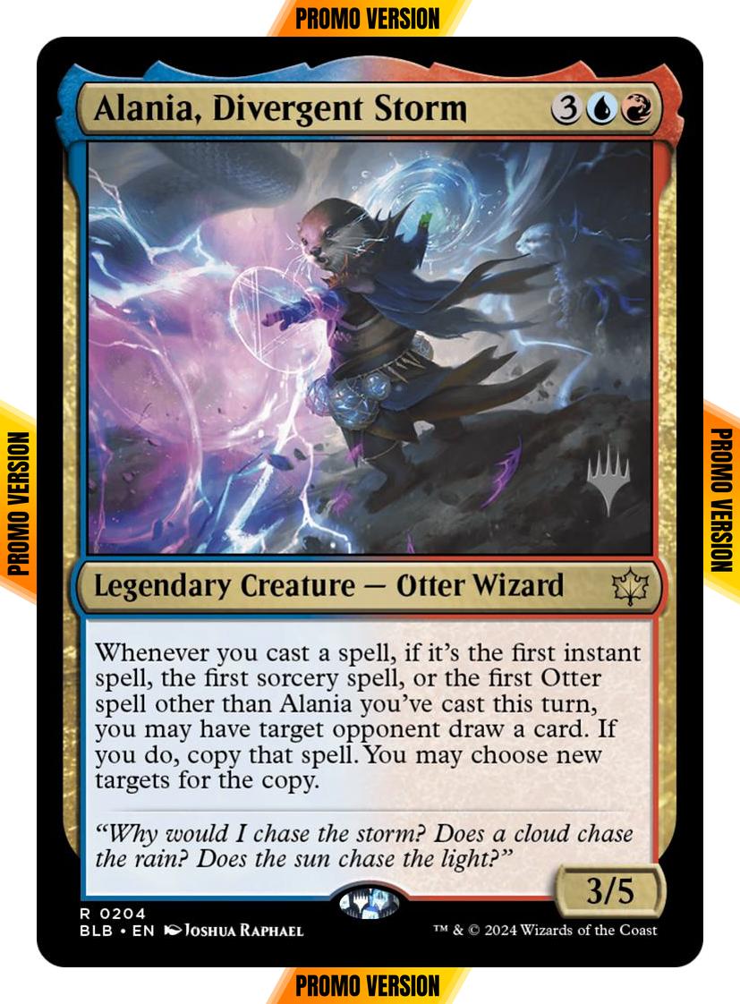 Alania, Divergent Storm [204p] [Promo Pack] [Bloomburrow: Promos] [Non-Foil]