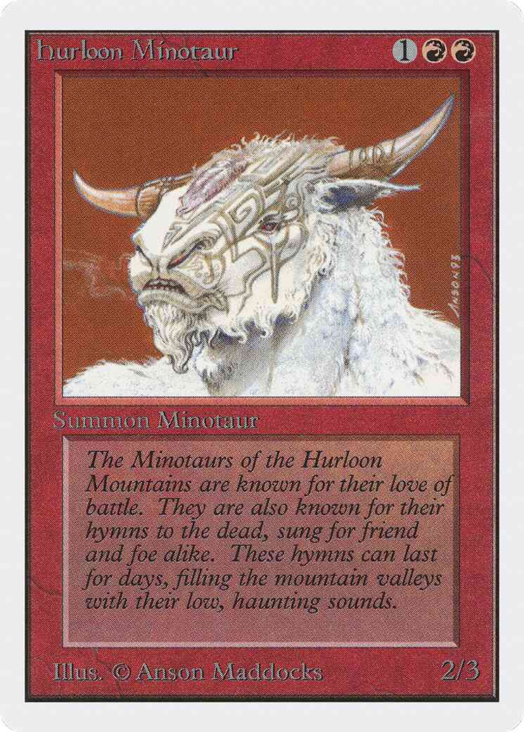 Hurloon Minotaur [159] [Unlimited] [Non-Foil]