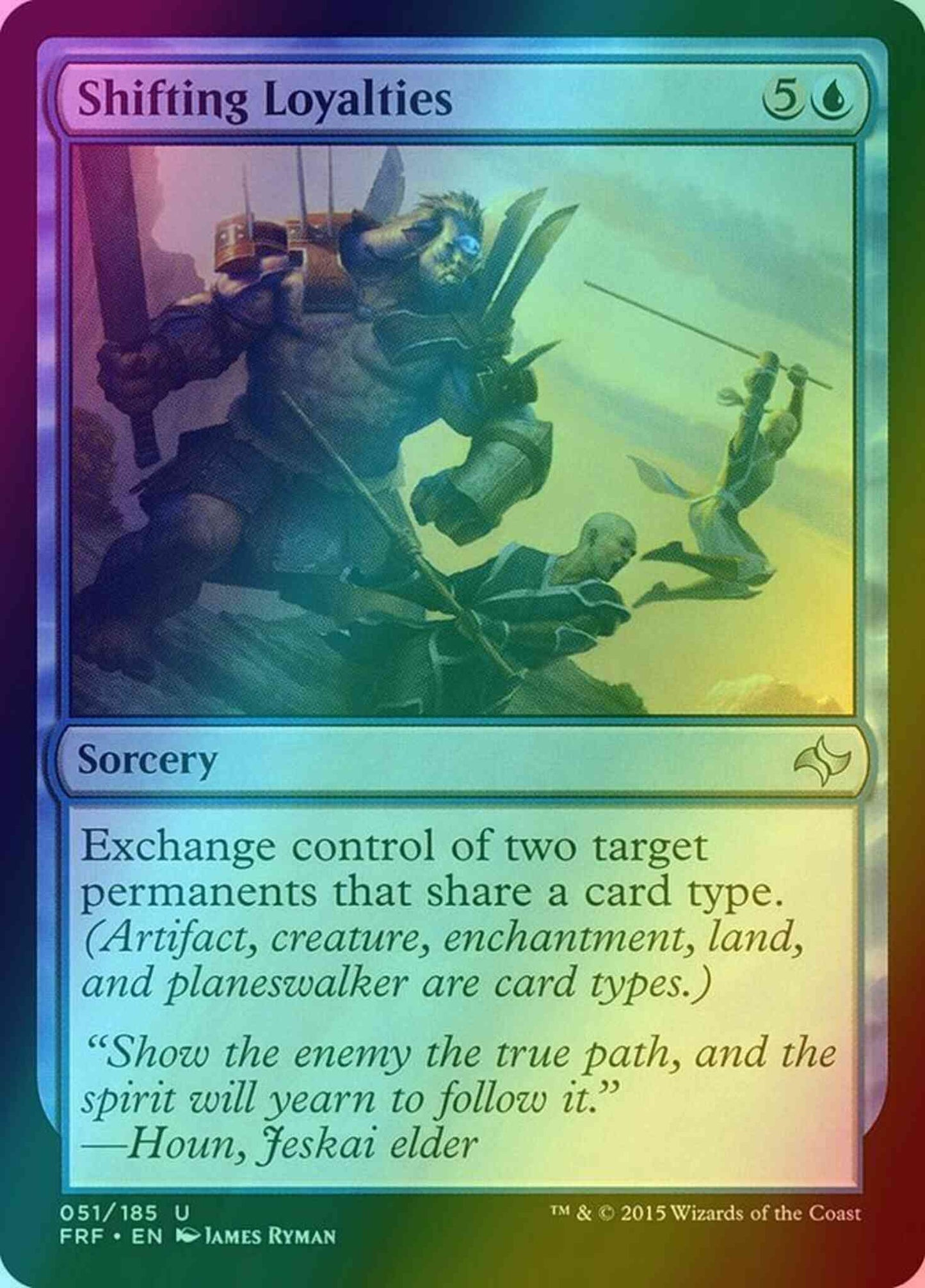 Shifting Loyalties [51] [Fate Reforged] [Foil]