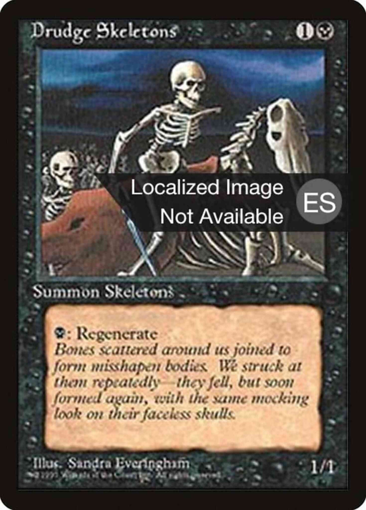 Drudge Skeletons - Korean [133] [Fourth Edition Black Border: Korean] [Non-Foil]