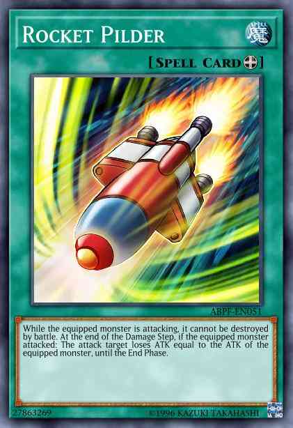Rocket Pilder - BP02-EN157 - Mosaic Rare - 1st Edition