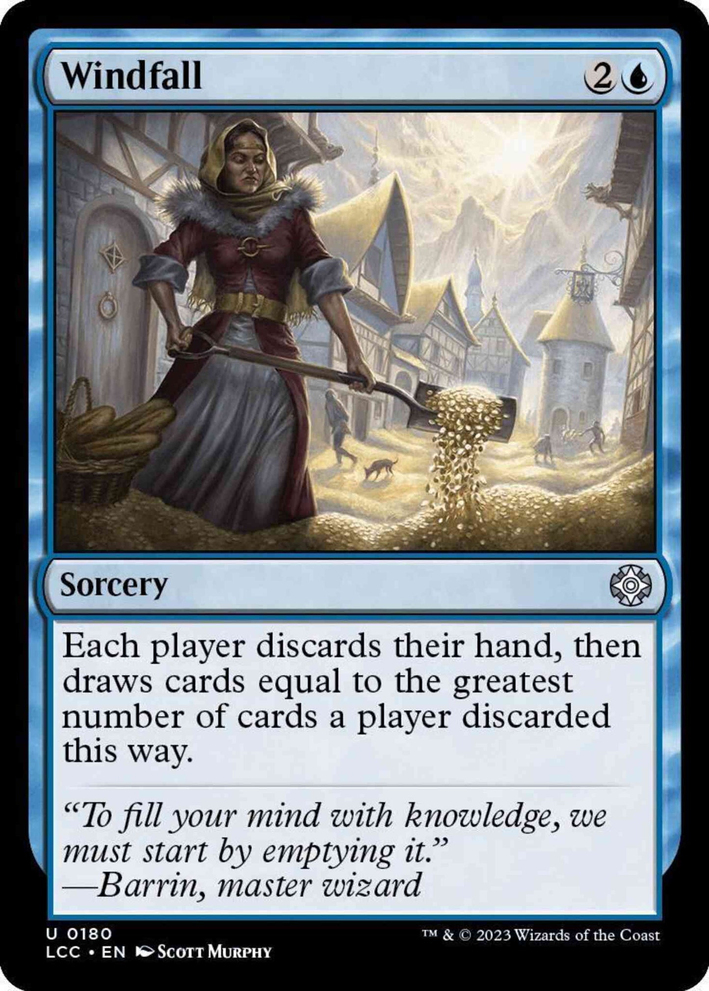 Windfall [180] [The Lost Caverns of Ixalan: Commander] [Non-Foil]