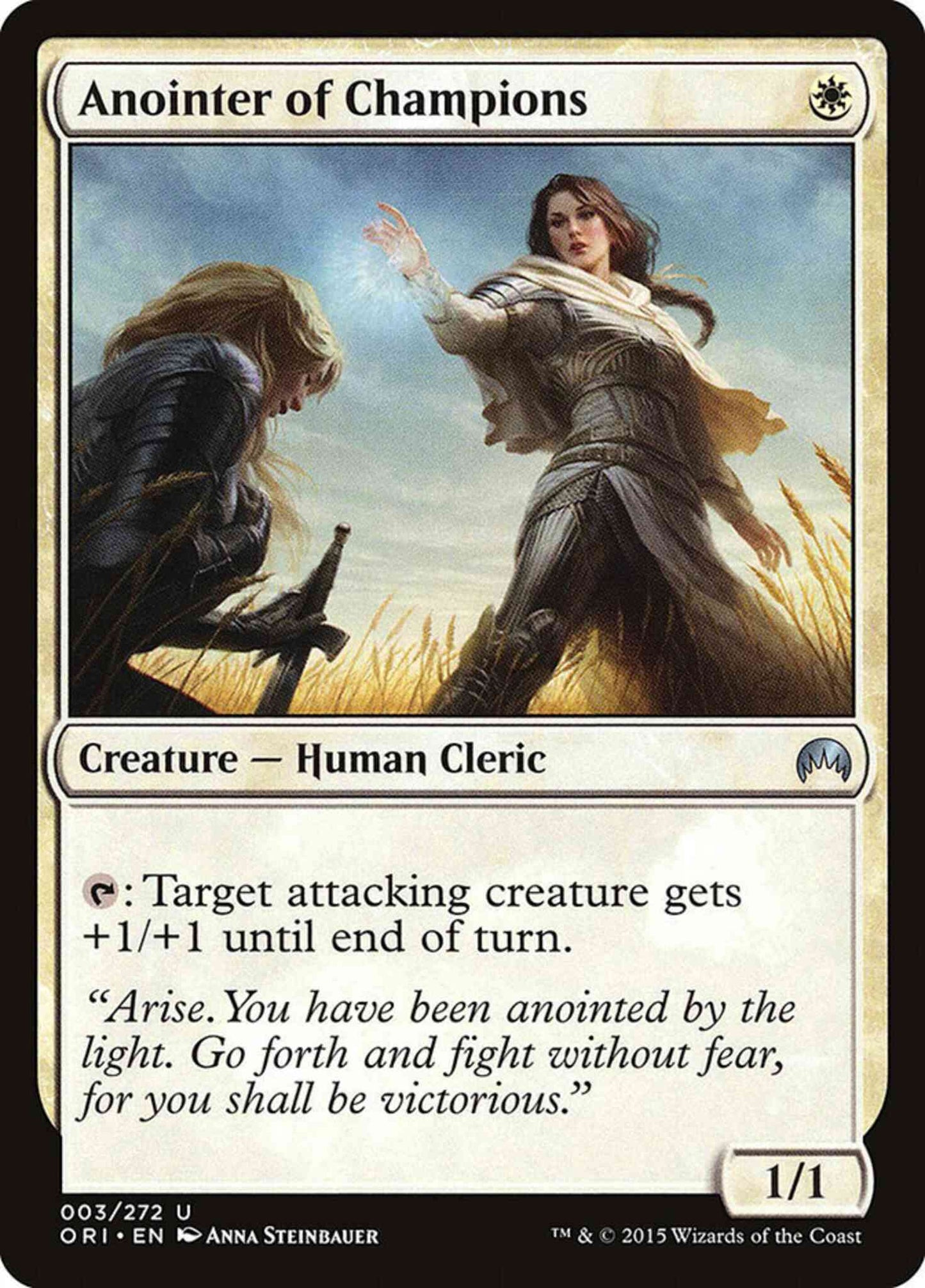 Anointer of Champions [3] [Magic Origins] [Non-Foil]