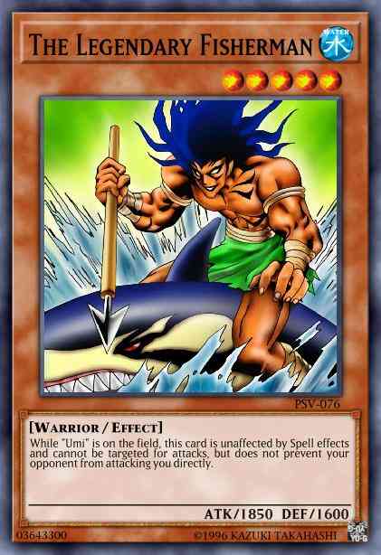The Legendary Fisherman - PSV-076 - Ultra Rare - 1st Edition