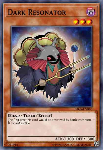 Dark Resonator - BP01-EN203 - Starfoil Rare - Unlimited