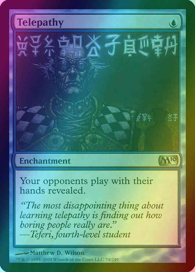 Telepathy [74] [Magic 2010] [Foil]