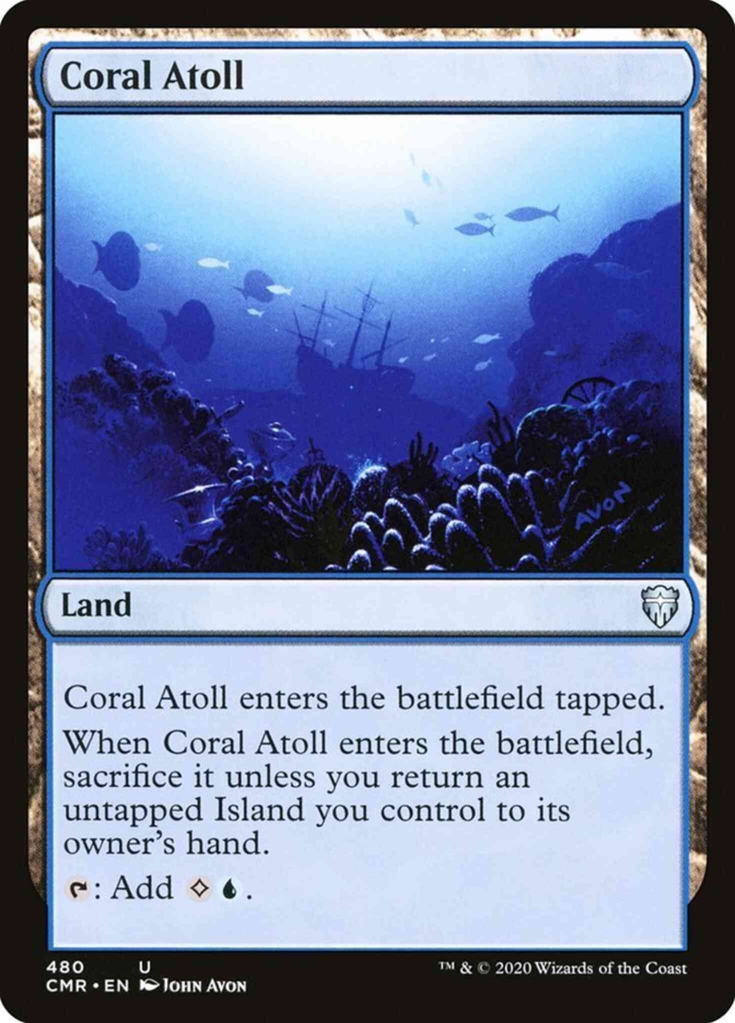 Coral Atoll [480] [Commander Legends] [Non-Foil]