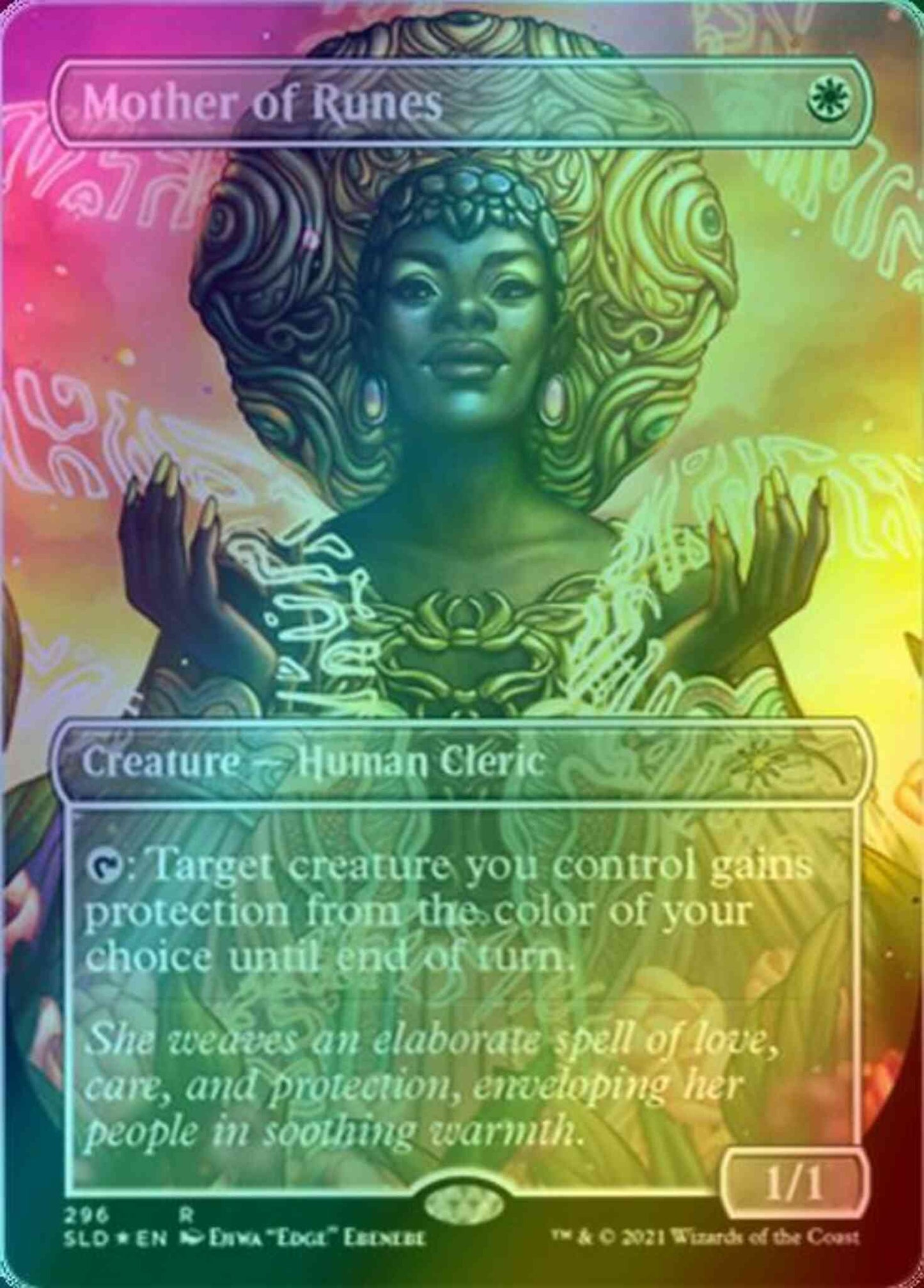 Mother of Runes [0296] [Borderless] [Mother's Day 2021] [Secret Lair Drop] [Foil]