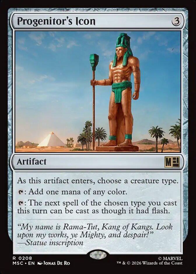 Progenitor's Icon [208] [Marvel Super Heroes: Commander] [Non-Foil]