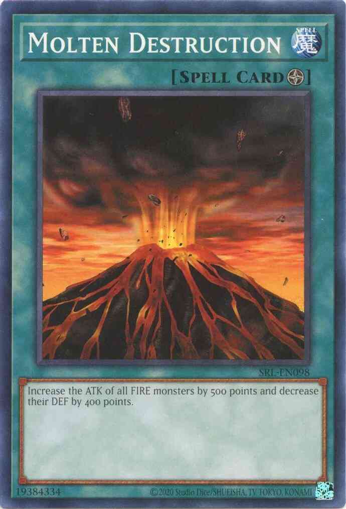 Molten Destruction - 25th Anniversary - SRL-EN098 - Common - Unlimited