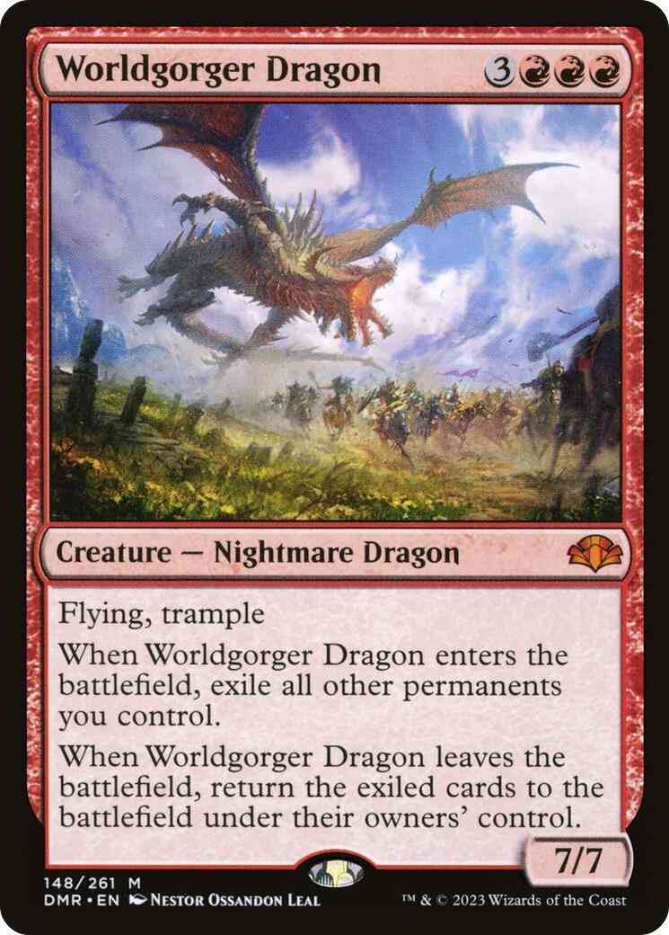 Worldgorger Dragon [148] [Dominaria Remastered] [Non-Foil]
