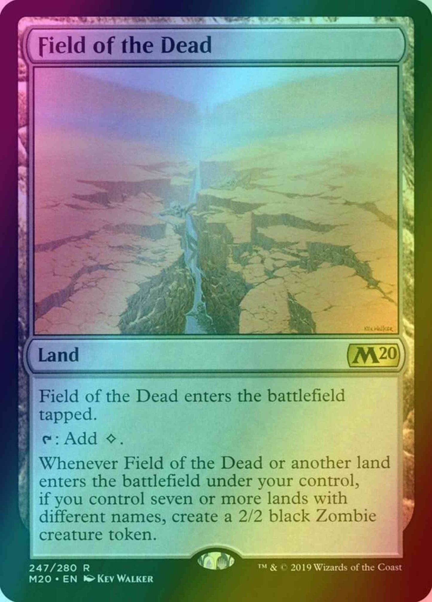 Field of the Dead [247] [Core Set 2020] [Foil]