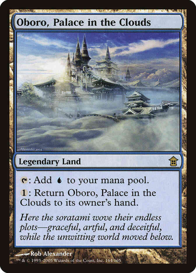 Oboro, Palace in the Clouds [164] [Saviors of Kamigawa] [Non-Foil]