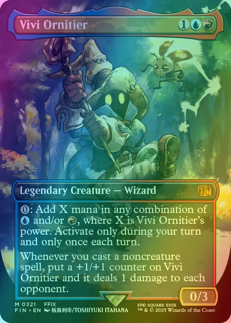 Vivi Ornitier [321] [Borderless] [FINAL FANTASY] [Foil]