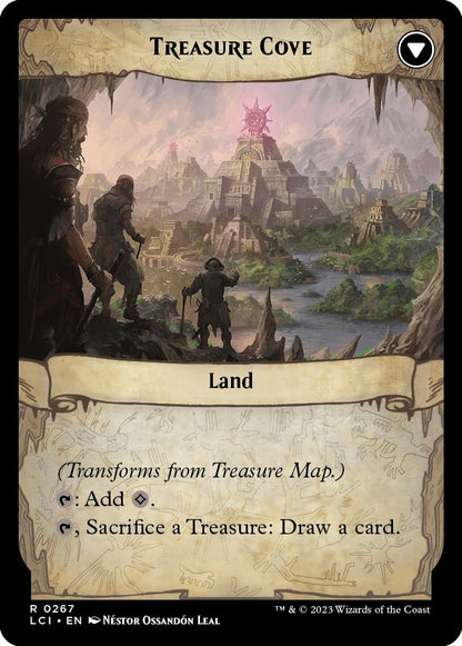 Treasure Map // Treasure Cove [267] [The Lost Caverns of Ixalan] [Non-Foil]