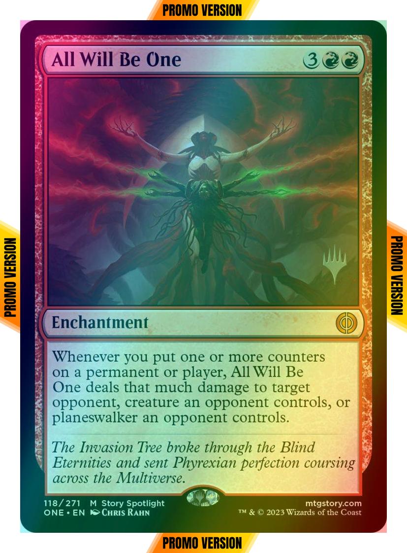 All Will Be One [118p] [Promo Pack] [Phyrexia: All Will Be One: Promos] [Foil]
