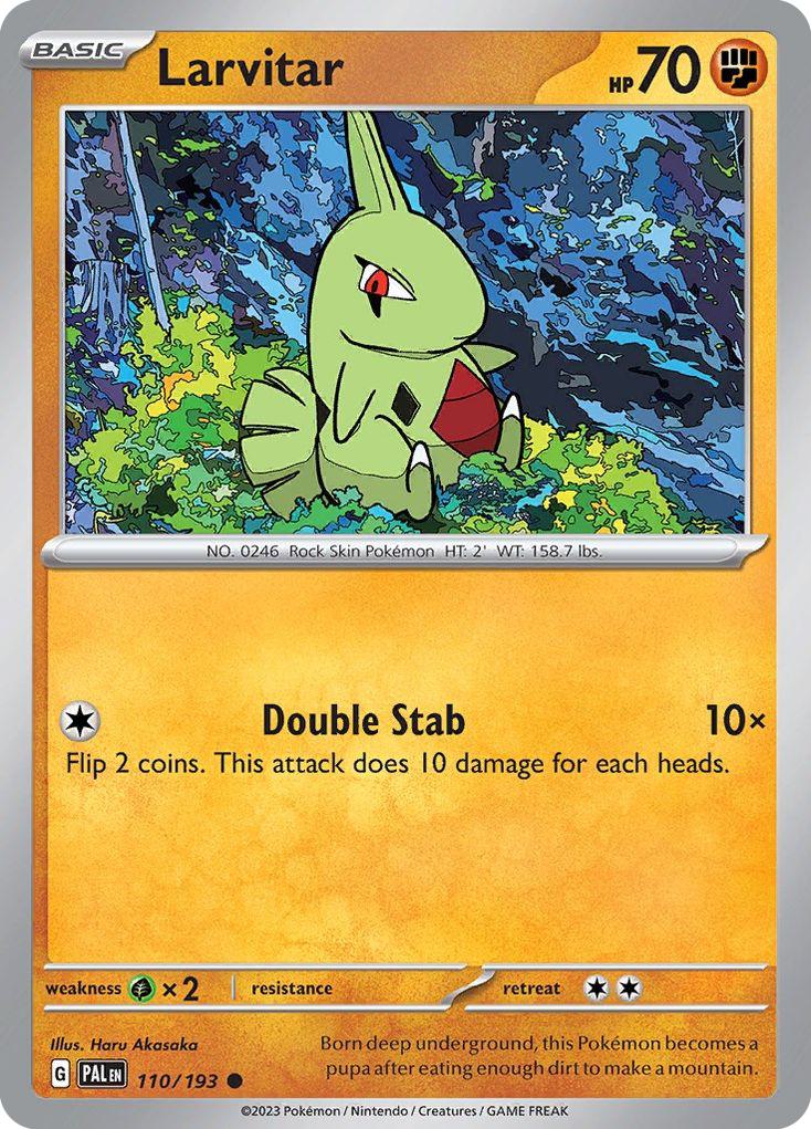 Larvitar - 110/193 - Common [sv02-110] [Non-Holo]