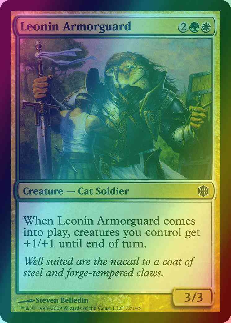 Leonin Armorguard [72] [Alara Reborn] [Foil]