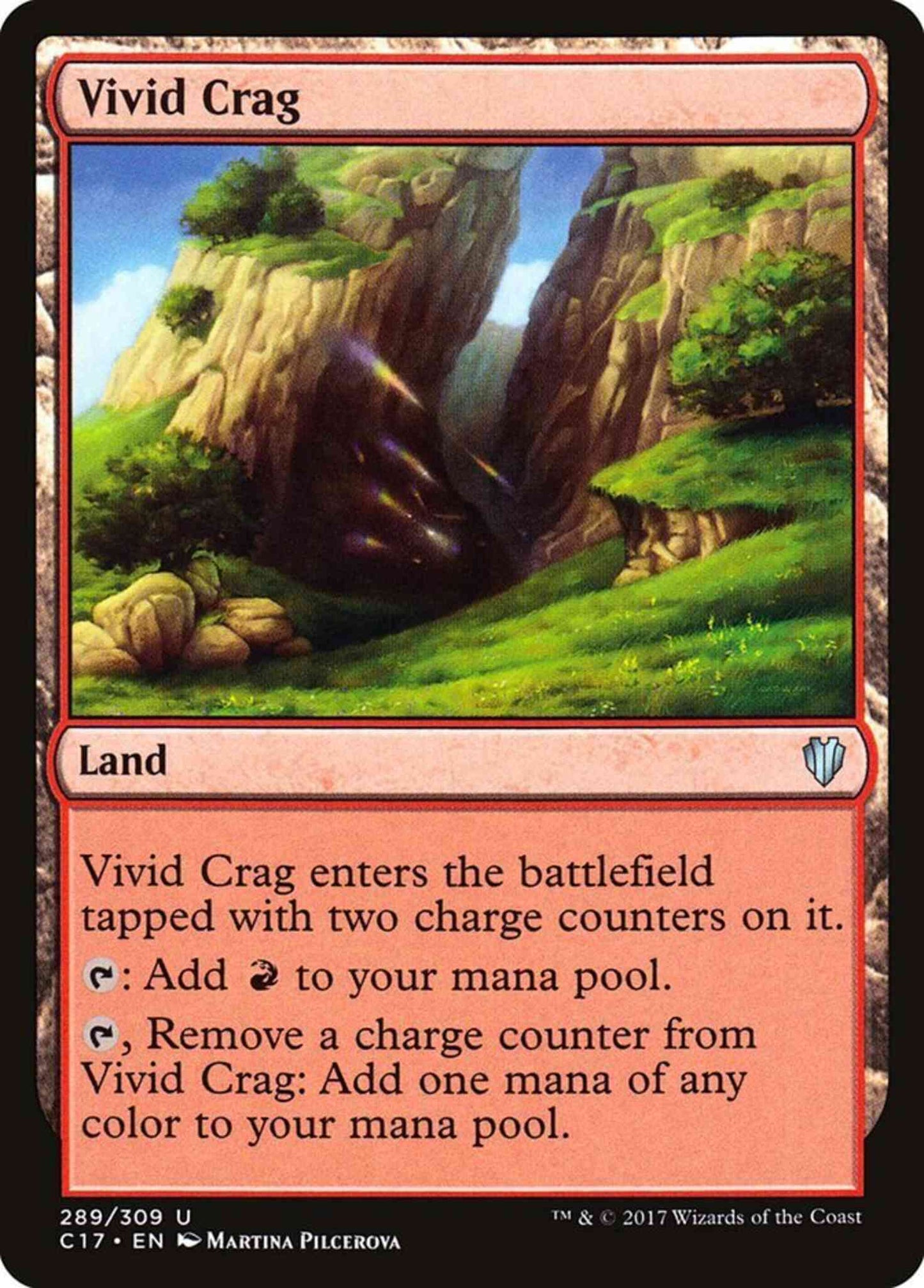 Vivid Crag [289] [Commander 2017] [Non-Foil]