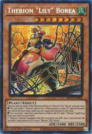 Therion "Lily" Borea - MP23-EN062 - Prismatic Secret Rare - 1st Edition