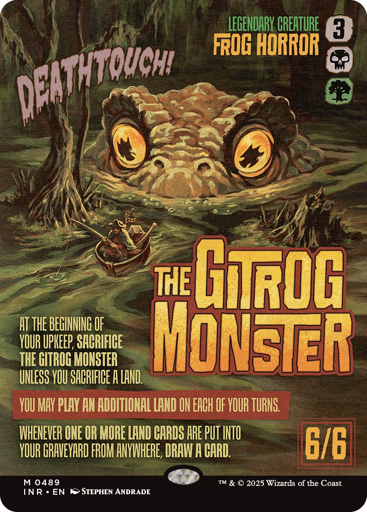 The Gitrog Monster [489] [Borderless] [Poster] [Innistrad Remastered] [Non-Foil]