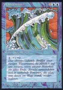 Wall of Water - German [91] [Foreign Black Border: German] [Non-Foil]