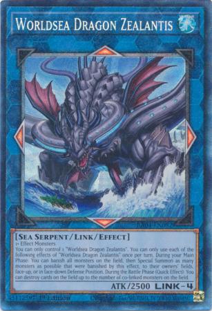 Worldsea Dragon Zealantis - RA04-EN082 - Collector's Rare - 1st Edition
