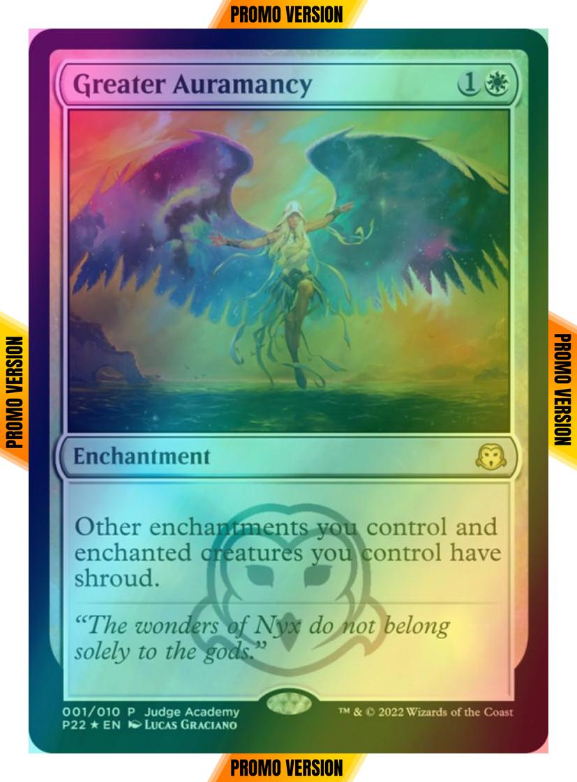 Greater Auramancy [1] [Judge Gift Cards 2022] [Foil]