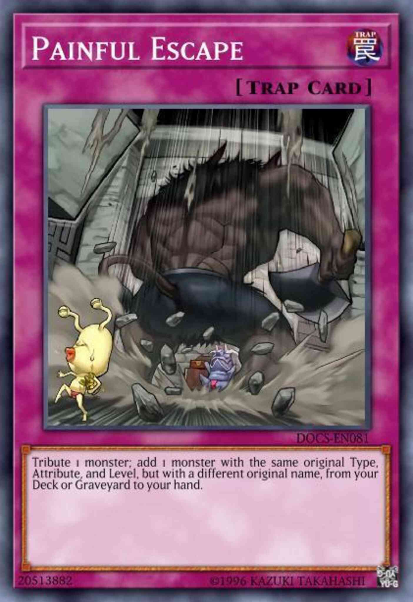 Painful Escape - DOCS-EN081 - Secret Rare - 1st Edition
