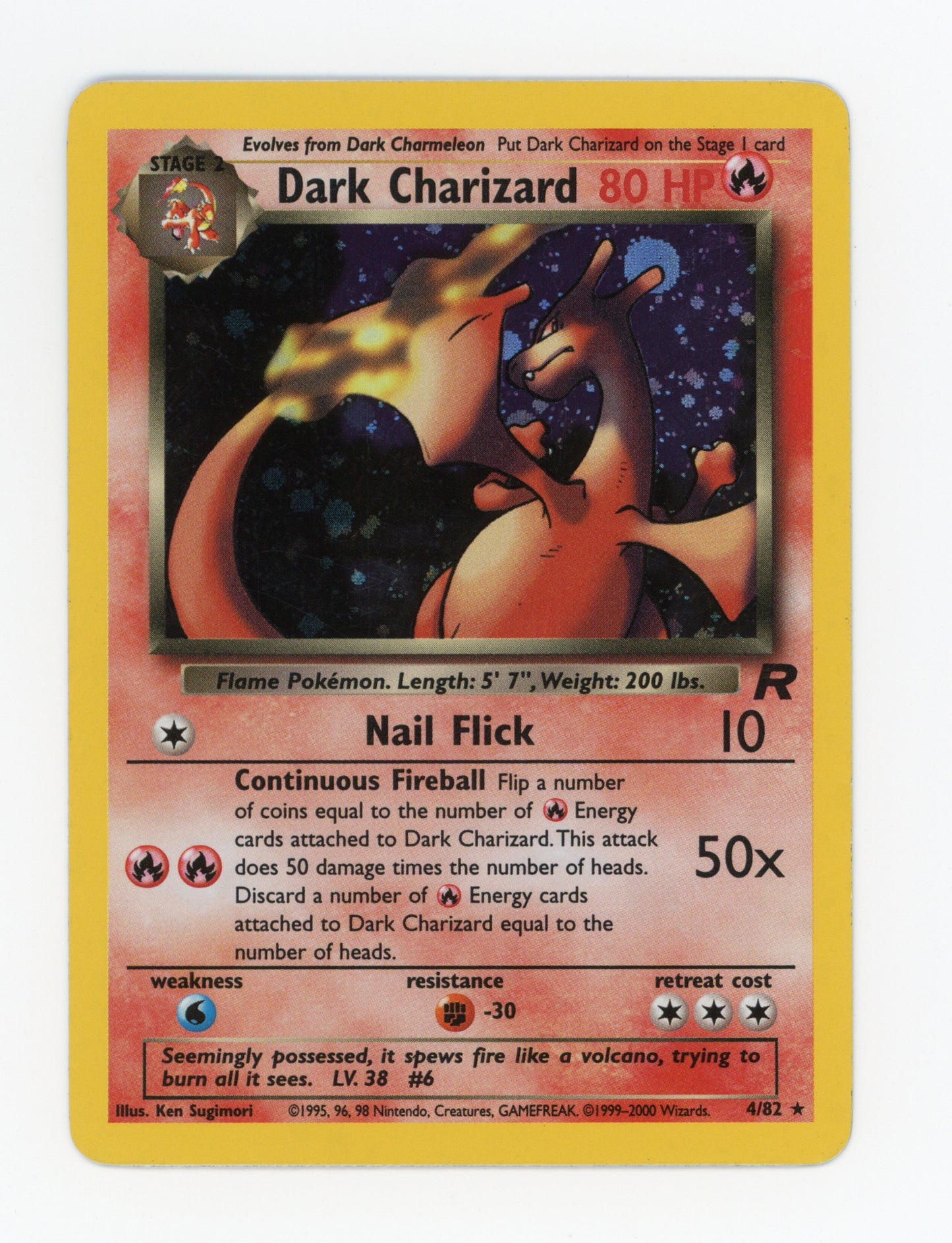 Dark Charizard — Rare|Unlimited|Holo — ID 18722