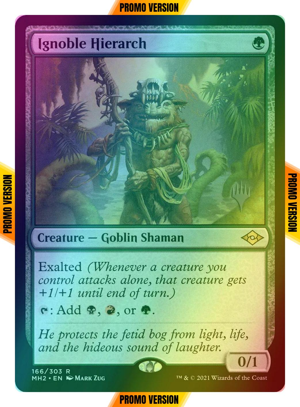 Ignoble Hierarch [166p] [Promo Pack] [Modern Horizons 2 Promos] [Foil]