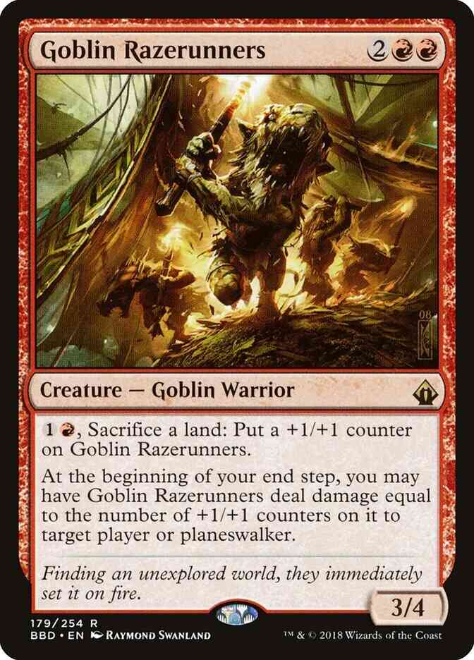 Goblin Razerunners [179] [Battlebond] [Non-Foil]