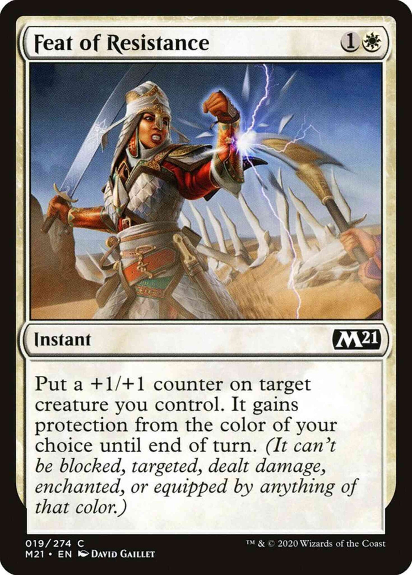 Feat of Resistance [19] [Core Set 2021] [Non-Foil]