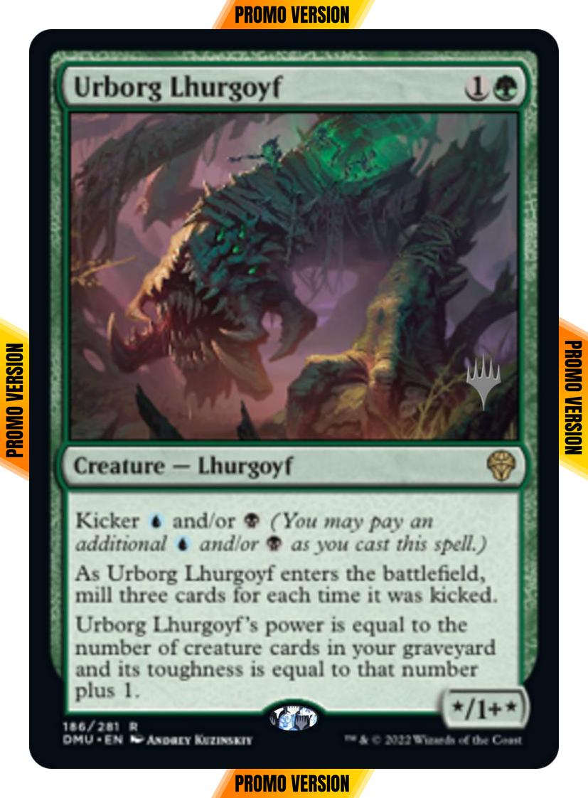 Urborg Lhurgoyf [186p] [Promo Pack] [Dominaria United: Promos] [Non-Foil]